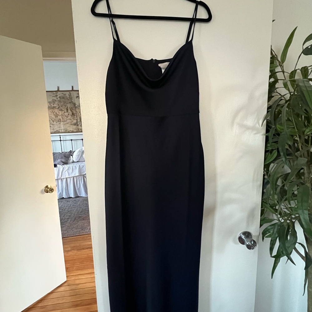 Navy Blue BHLDN dress NWT